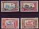 Tunisia Mi 64-7 * Boats etc. overprint.