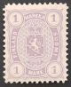 1 markka 1882 (L. 17 L) harvinainen **