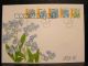 2002 FDC L.1585-9 Flowers