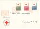 1957 FDC L.482-484 Punainen risti