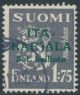1941 1,75 markkaa L. 9 leimattu