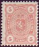 5 penniä 1882 (L. 13 L) postituore **