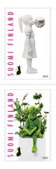 Suomi, L. 2791-2792 **, Postin taidepalkinto 2022 -pari